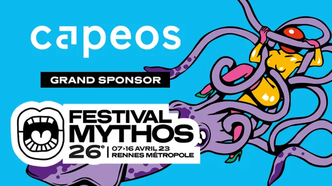 Le cabinet d’expertise comptable Capeos est grand sponsor du festival Mythos