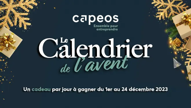 Concours calendrier de l'avent organisé par l'expert-comptable Capeos